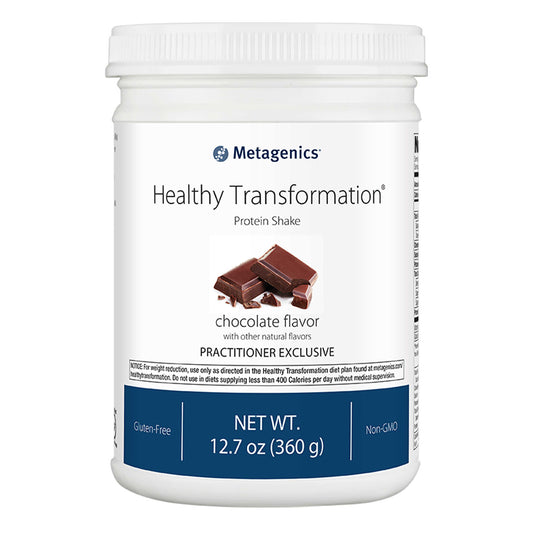 Healthy Transformation Protein Shake chocolate Metagenics
