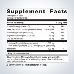 Metagenics HerSynergy - 60 tabs supplement facts