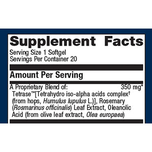 Metagenics Kaprex supplement facts