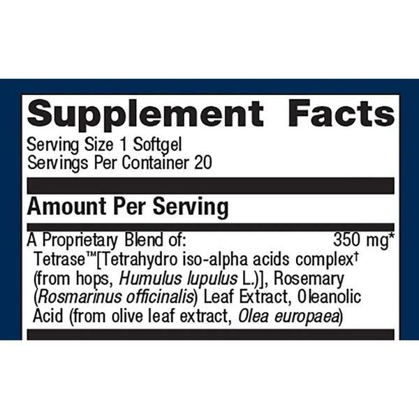 Metagenics Kaprex supplement facts