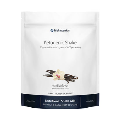 Metagenics Ketogenic Shake Vanilla 20 Servings