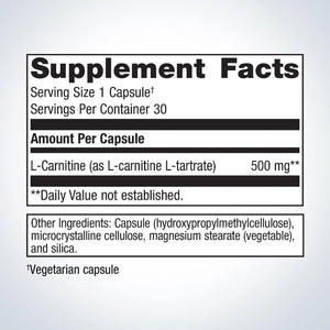 Metagenics L-Carnitine - 30 caps
