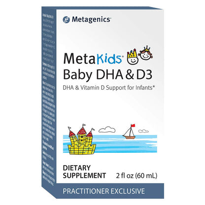 Metagenics MetaKids Baby DHA & D3 - 2 FL OZ