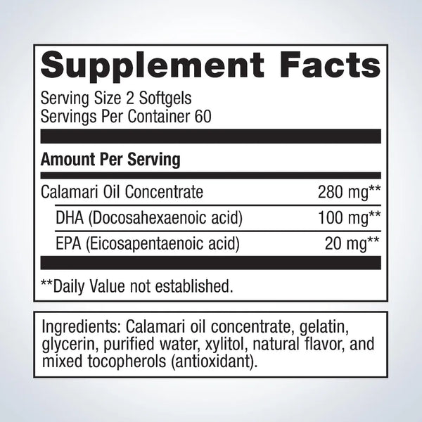 Metagenics MetaKids DHA 120 Softgels