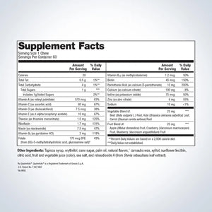 Daily kids multivitamin with phytonutrients.