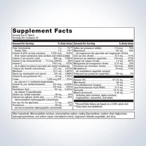 Metagenics Multigenics Intensive Care-Iron - 180 tabs