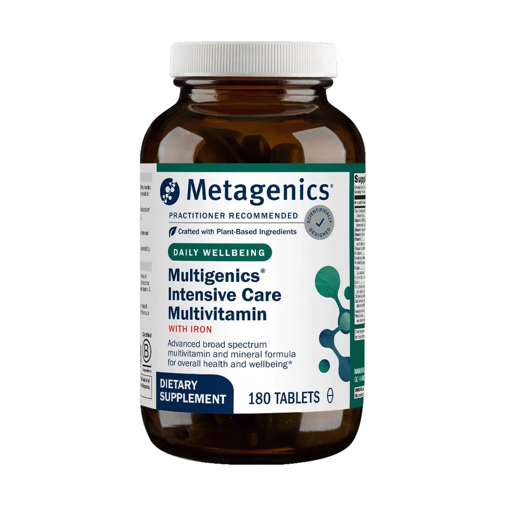 Metagenics Multigenics Intensive Care-Iron - 180 tabs
