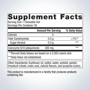 Metagenics NutraGems CoQ10 300 300 mg - 30 chew(s)