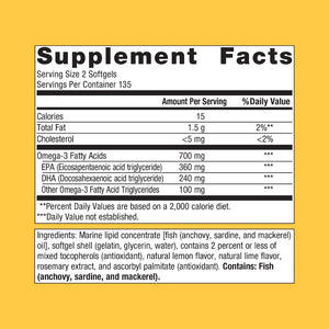 Metagenics OmegaGenics EPA DHA 300 - 270 softgels