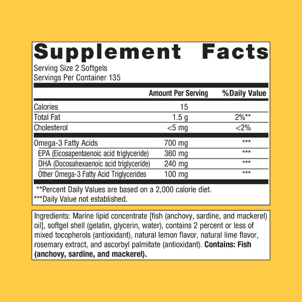 Metagenics OmegaGenics EPA DHA 300 - 270 softgels