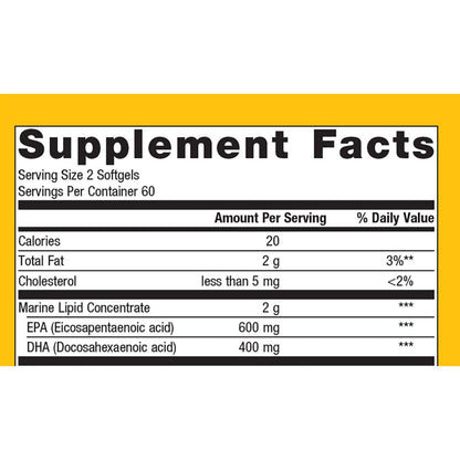 OmegaGenics EPA-DHA 500 Enteric coated Metagenics