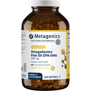 Metagenics OmegaGenics EPA-DHA 500 Lemon - 240 softgels