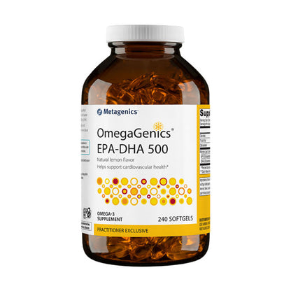 Metagenics OmegaGenics EPA-DHA 500 Lemon - 240 softgels