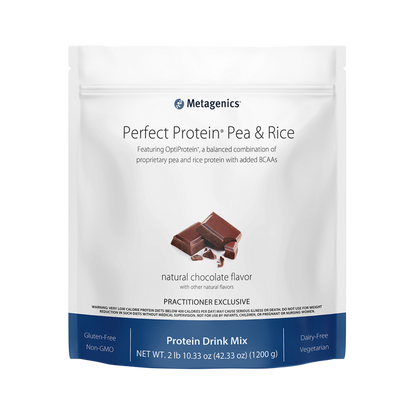 Perfect Protein Pea & Rice Chocolate Powder Metagenics