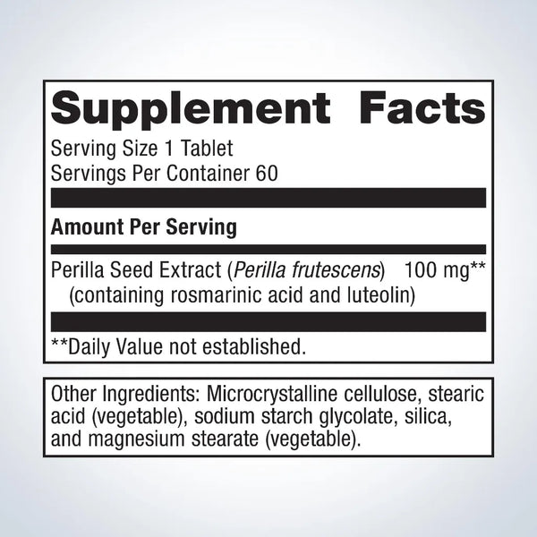 Metagenics Perimine supplement facts