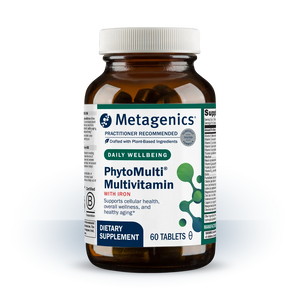 Metagenics PhytoMulti with Iron supplement facts