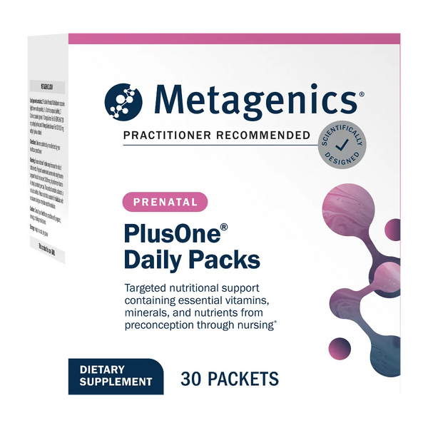 Metagenics PlusOne Daily Prenatal Packs supplement facts