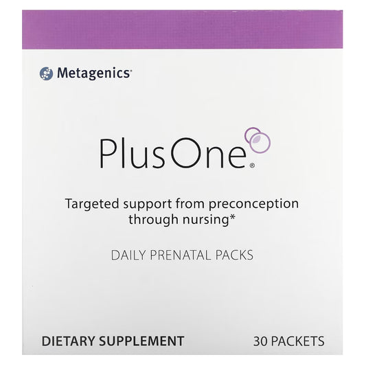 PlusOne Daily Prenatal Packs Metagenics
