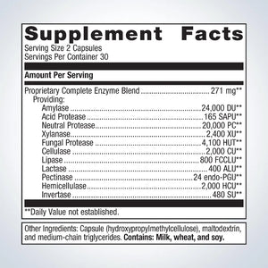 Metagenics SpectraZyme Complete 