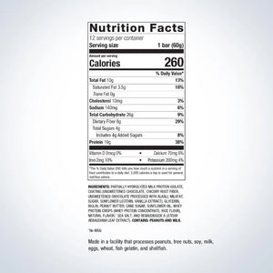 Protein nutrition bar.