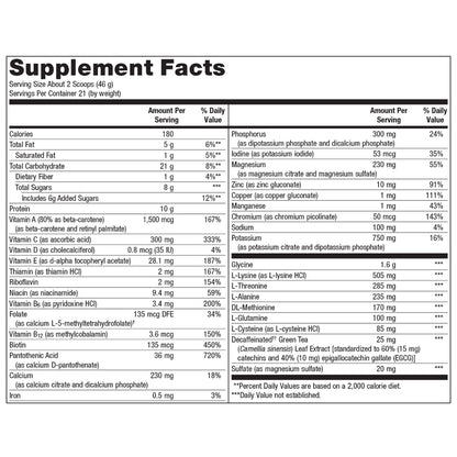 Metagenics UltraClear PLUS pH Pineapple Banana Flavor - Support for Metabolic Detoxification