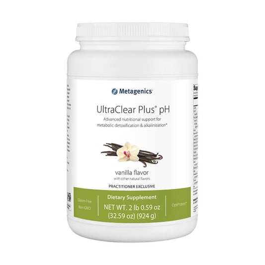 Metagenics UltraClear Plus pH Vanilla Flavor - Support Detoxification Processes.