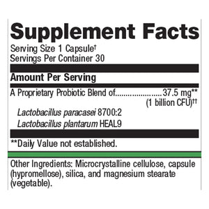 Metagenics UltraFlora Immune Booster Supplement Facts