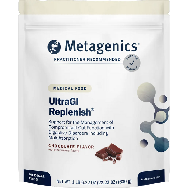 Metagenics UltraGI Replenish Chocolate - 630 grams