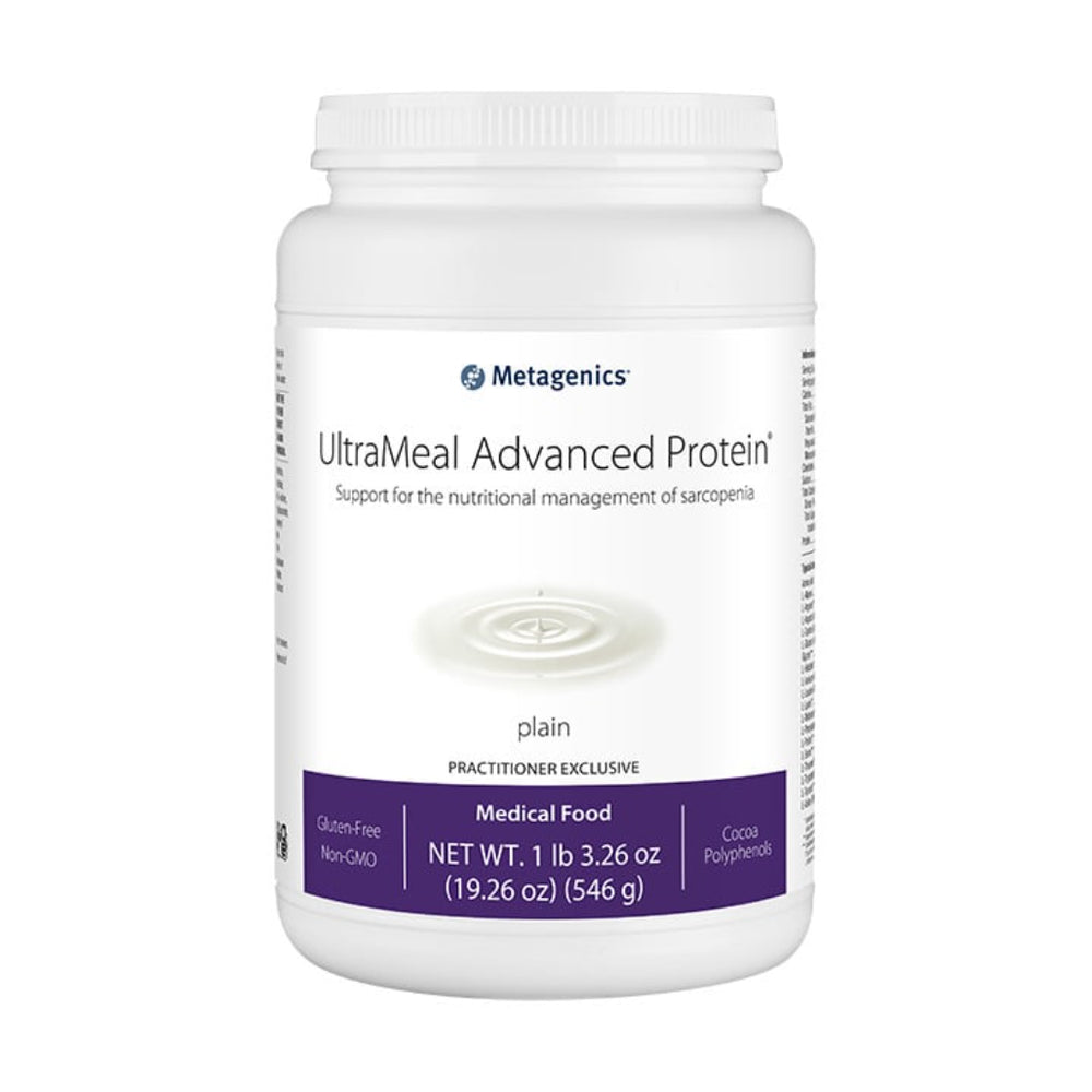 Metagenics UltraMeal Advanced Protein Plain 20 Servings