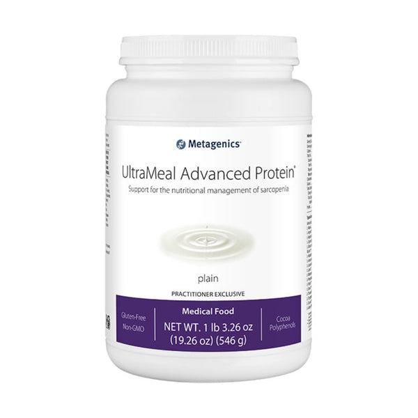 Metagenics UltraMeal Advanced Protein Plain 20 Servings