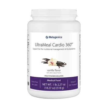 Metagenics UltraMeal Cardio 360 Vanilla - 504 grams