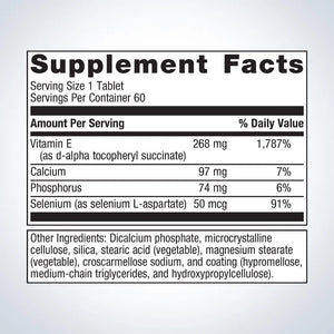 Vitamin E + Selenium Metagenics