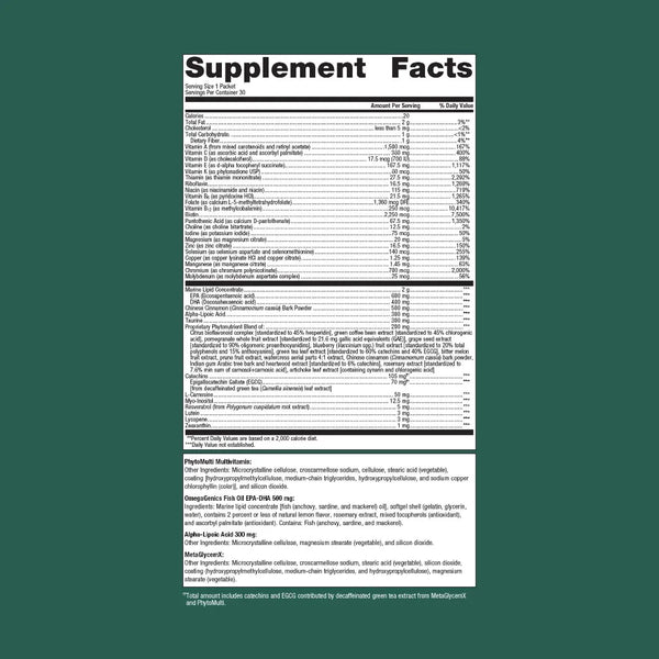 Targeted nutritional support for healthy blood sugar support