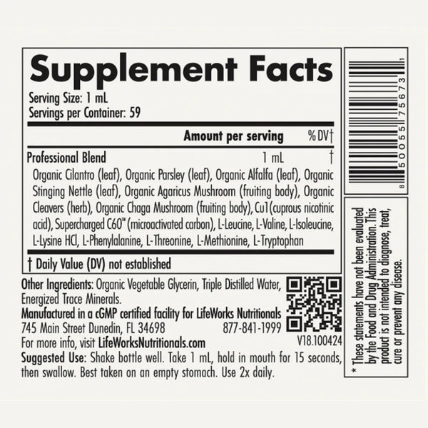 Metal Free by LifeWorks Nutritionals