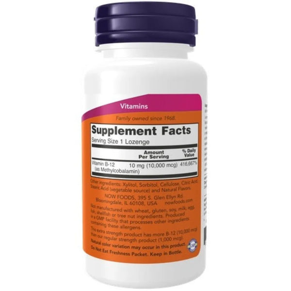 Methyl B-12 10,000 mcg NOW