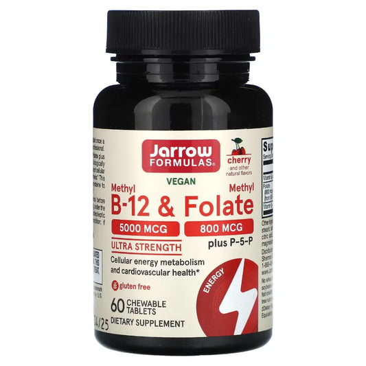 Methyl B-12 Methyl Folate Cherry by Jarrow Formulas at Nutriessential.com