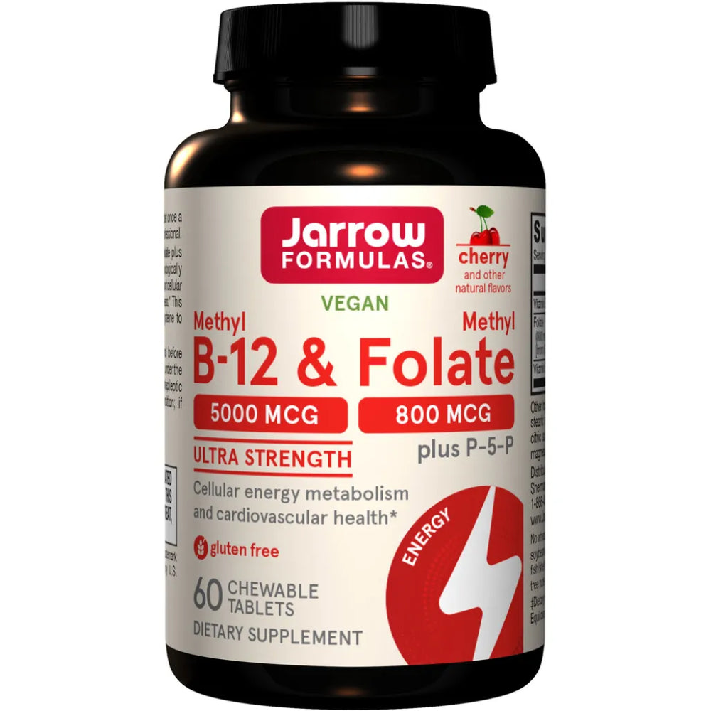 Methyl B-12 & Methyl Folate Cherry Jarrow Formulas