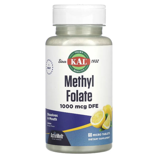 Methyl Folate 1,000 mcg Lemon