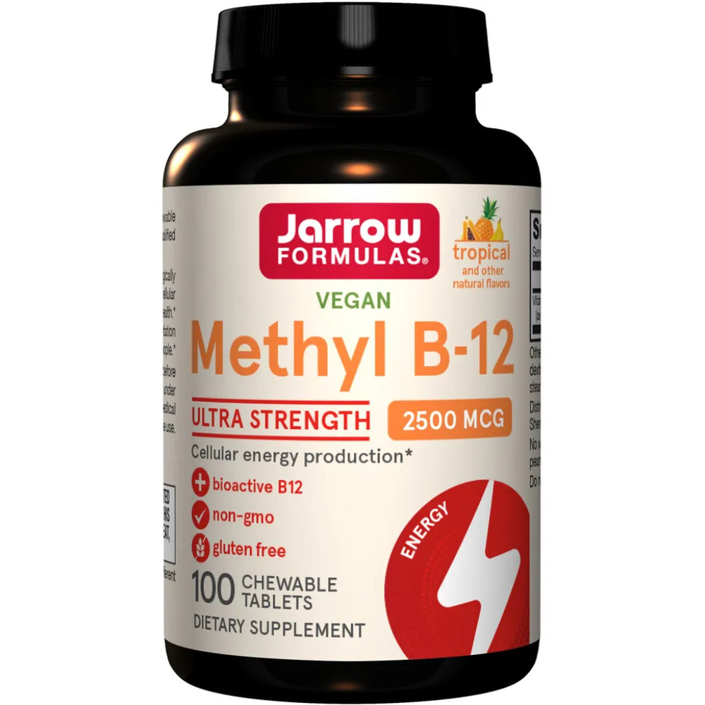 Methyl B-12 2,500mcg Tropical Jarrow Formulas