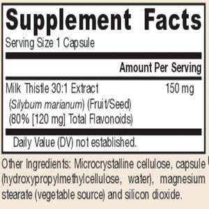 Milk Thistle 150mg Jarrow Formulas