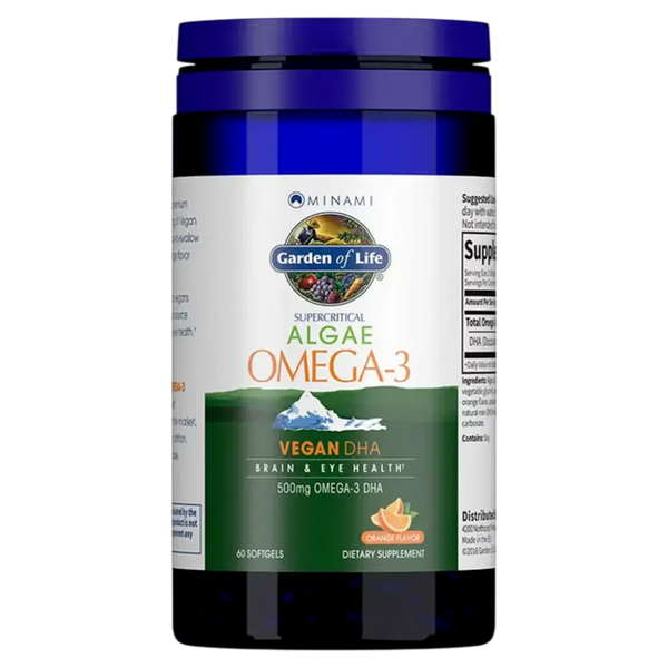 Min Algae Omega-3 Vegan DHA Garden of life