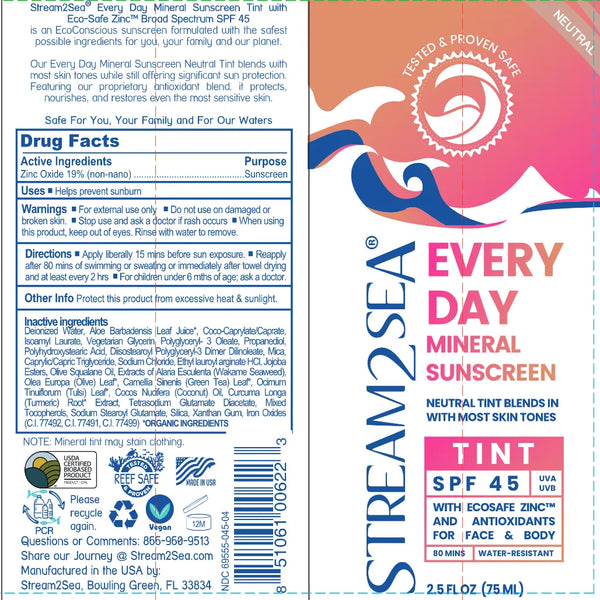 Mineral Sunscreen Tint Stream2Sea