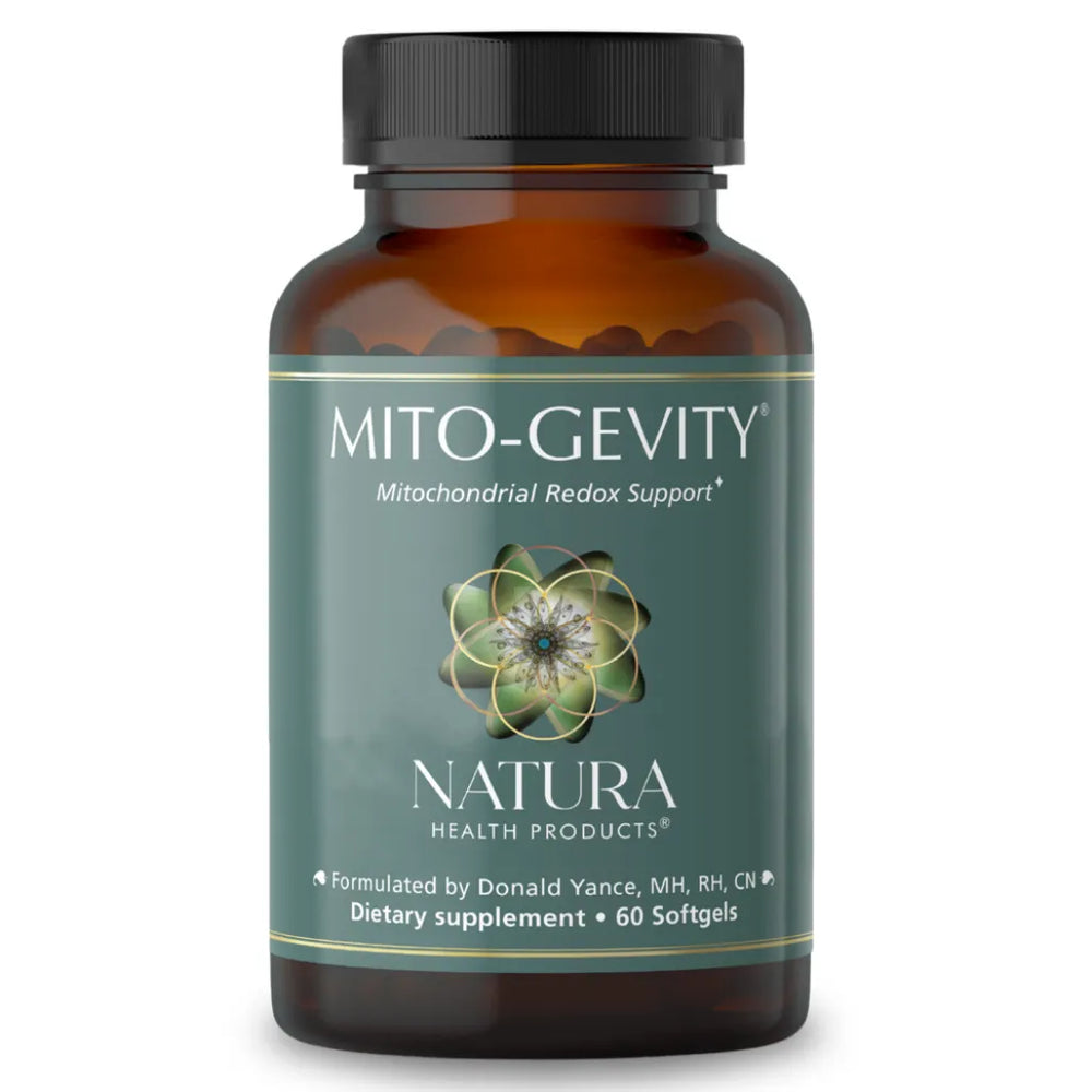 Mito-Gevity Mitochondrial Redox Support Natura Health Products