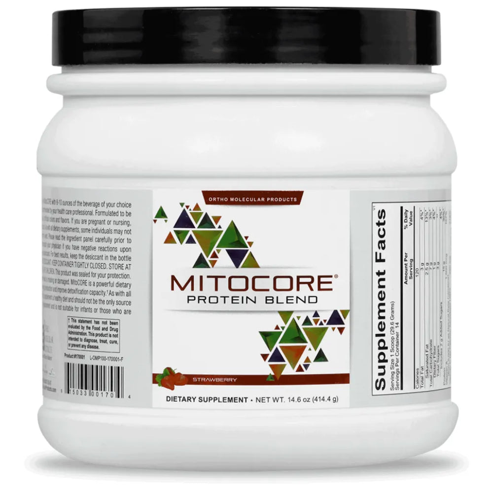 MitoCORE-Protein-Blend-Strawberry 
Ortho-Molecular-Products