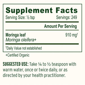 Moringa Powder Banyan Botanicals