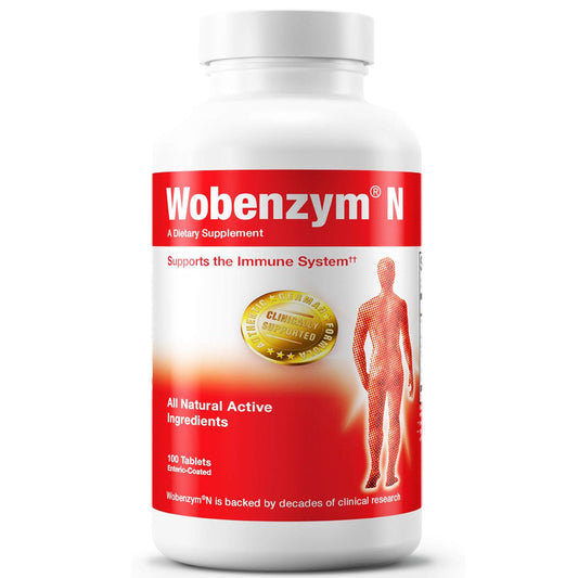 Wobenzym N Mucos Pharma (Wobenzym) | Supports Overall Joint and Tendon Health.