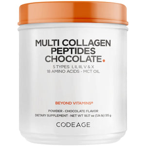 Chocolate Multi Collagen Peptides - Support Healthy Tendons, Ligaments and Muscles