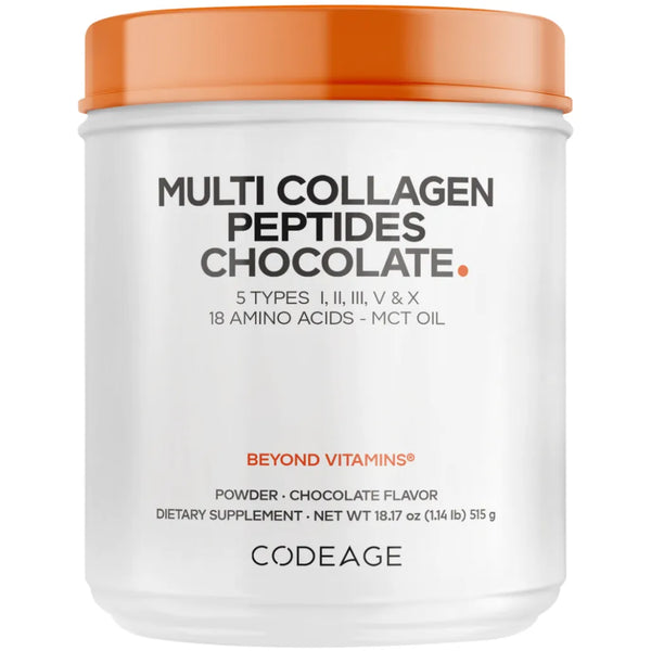 Chocolate Multi Collagen Peptides - Support Healthy Tendons, Ligaments and Muscles