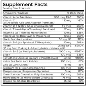 Multivitamin + 15 mg L-Methylfolate by MethylPro