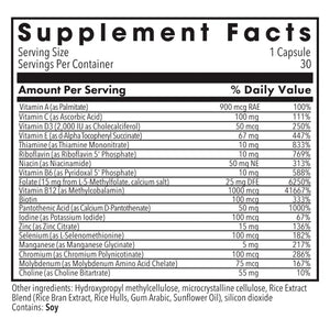 Multivitamin + 15 mg L-Methylfolate by MethylPro